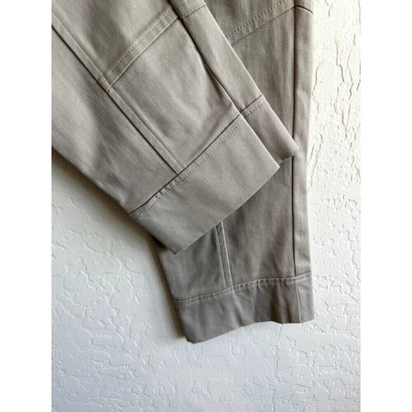 Simply Vera Vera Wang Khaki Skinny Trousers Woman's Size 8 Minimal Office Work - Picture 16 of 16
